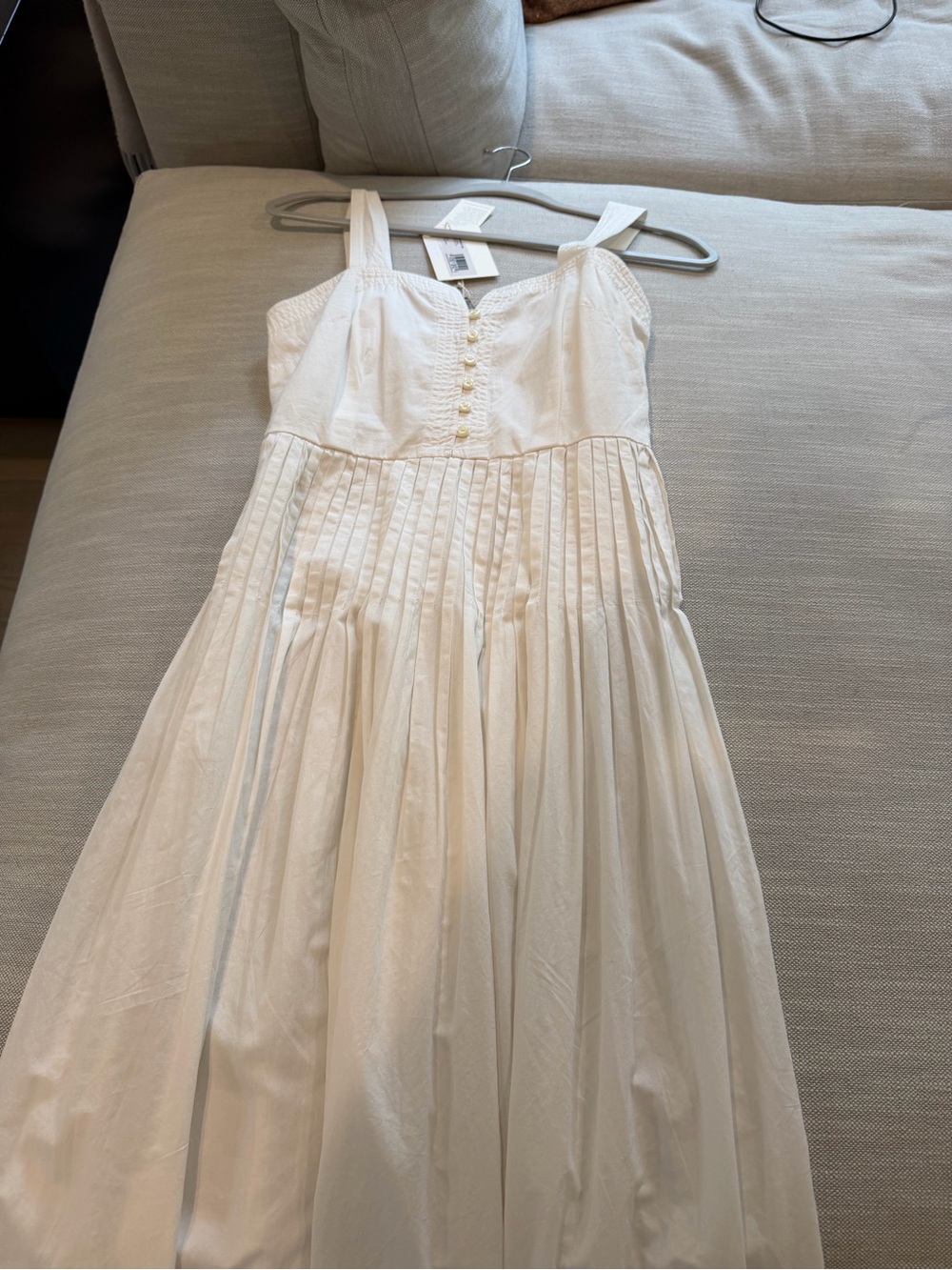 THE GREAT. White Day Break Dress - Picture 2 of 8